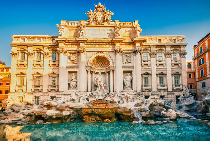 3 days in Rome Trevi Fountain