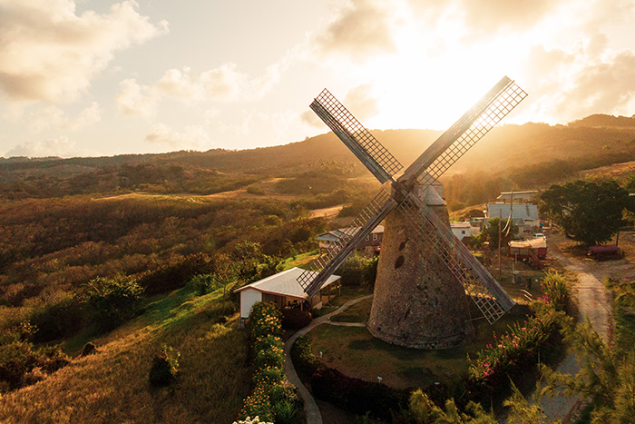 Windmill In Barbados