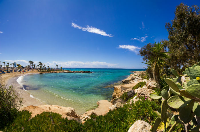Beach In Cyprus