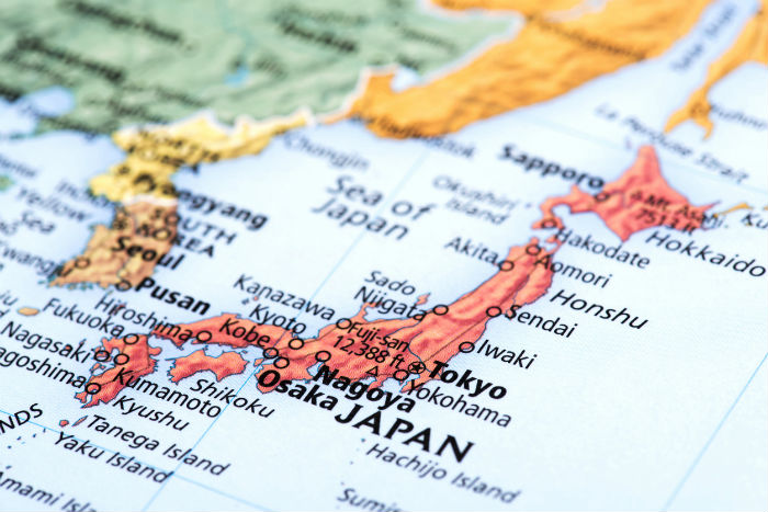 Osaka On Map Of Japan