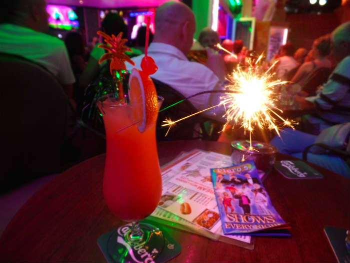 Cocktail In Bar In Fuerteventura