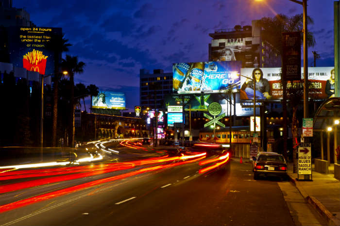 Sunset Boulivard, Hollywood