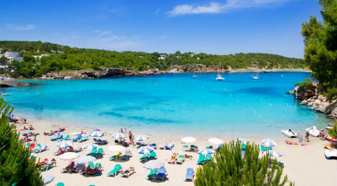 Ibiza beach