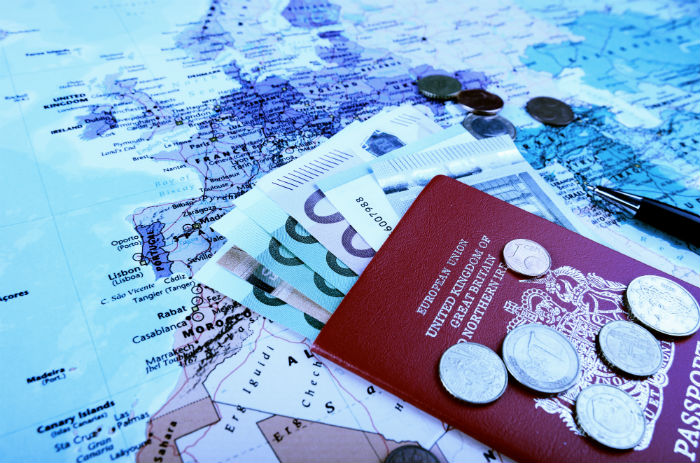 Money On Map Of The World