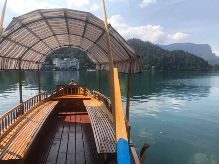 Boat On Lake Bled