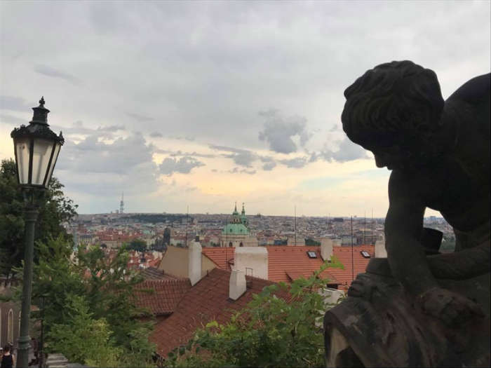 Longshot View Of Prague