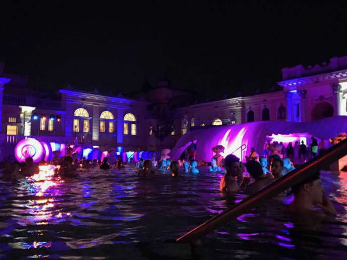 Spa Party In Budapest