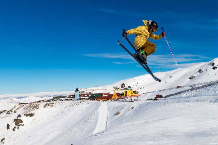 Skieur expérimenté