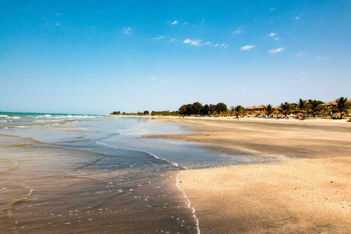 Beach In Gambia