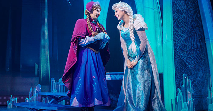 Frozen Show At Disneyland Paris