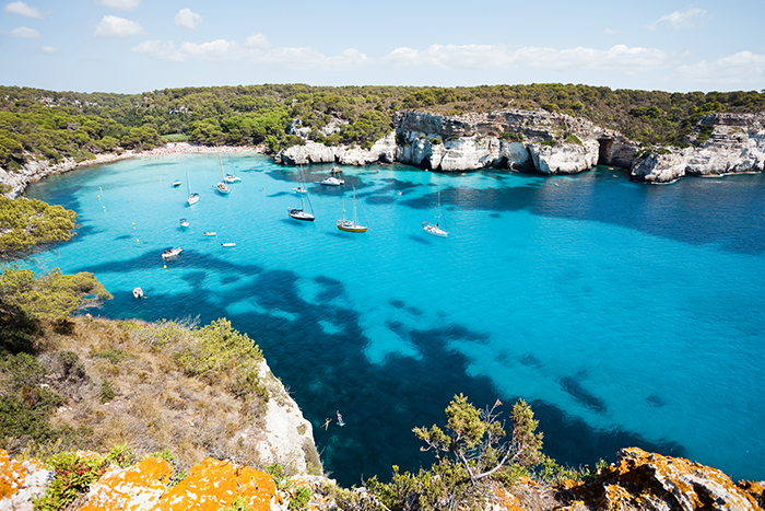 Menorca coast