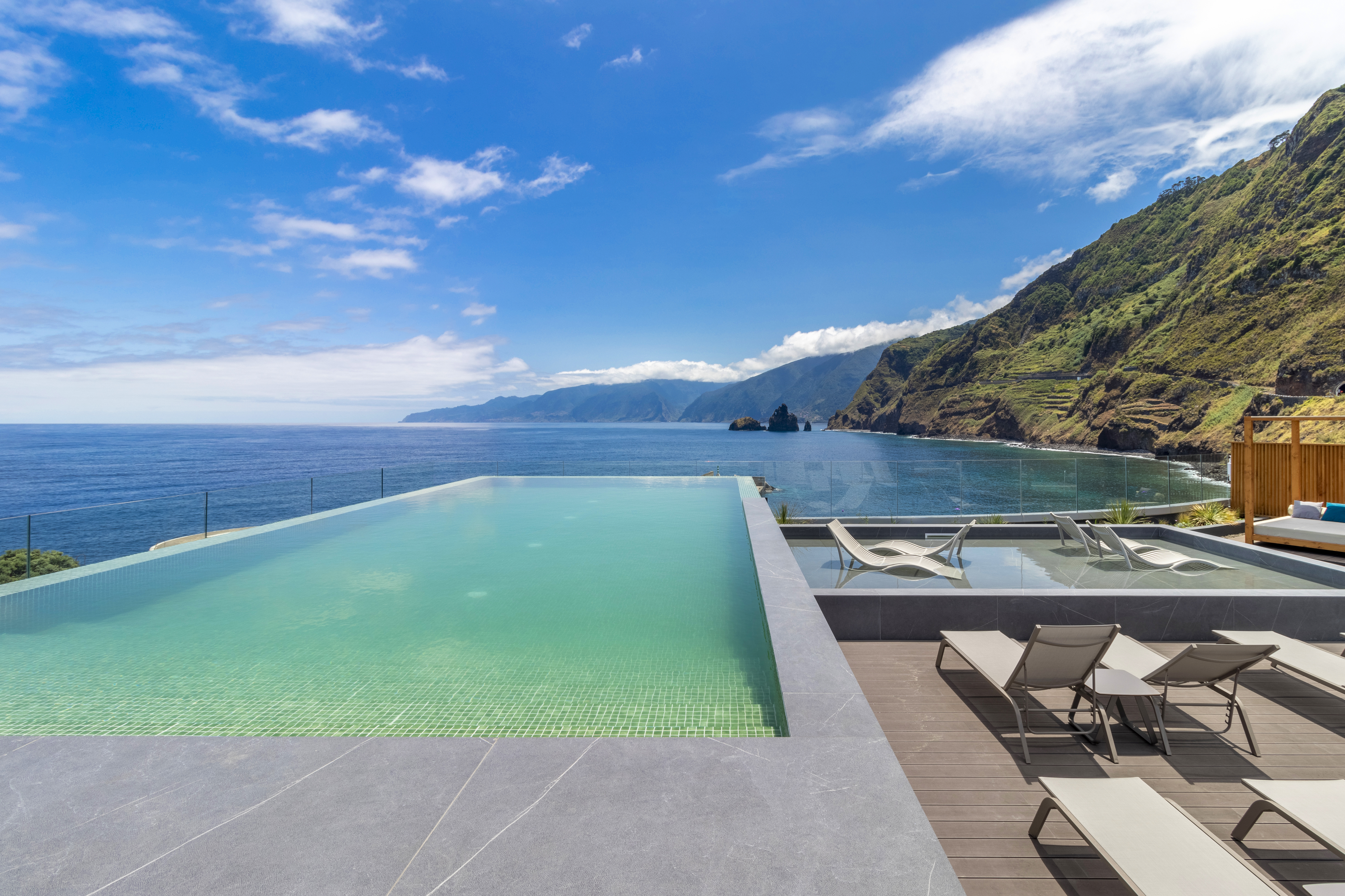 Infinity Pool At Aqua Natura Bay Hotel, Madeira