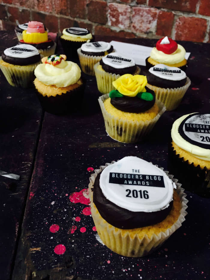 Cupcakes at the Bloggers Blog Awards