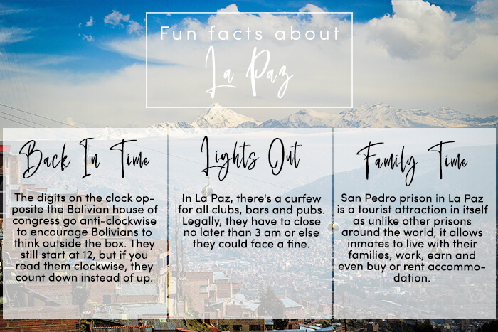 Fun facts about La Paz 