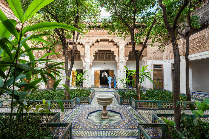 Bahia Palace in Marrakesh, Morocco