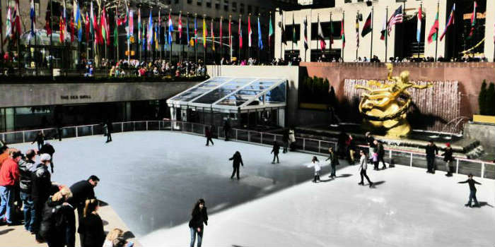 Rockefeller Centre ice rink