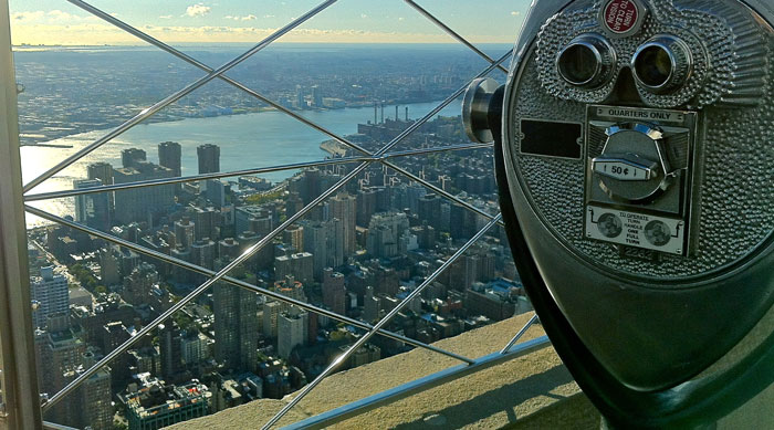 view from Empire State Building