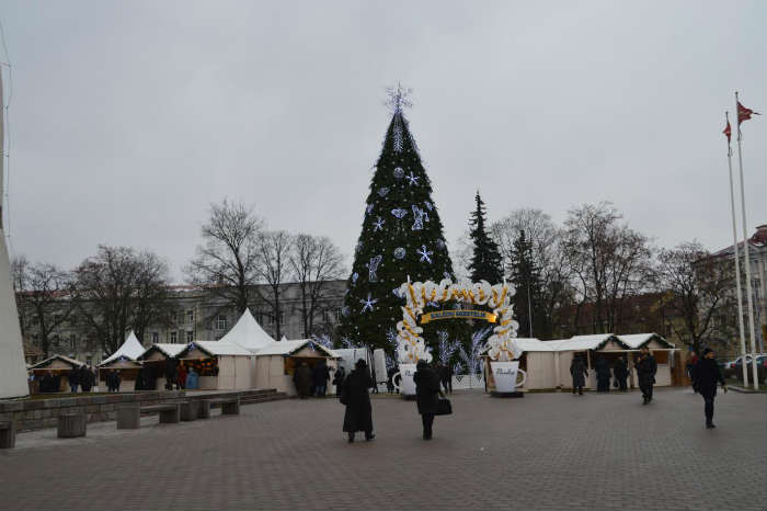 Christmas Market Vilnius Lithuania