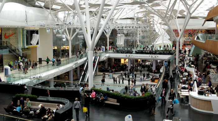 Westfield London - Big Mall with 300 Shops & Cinema