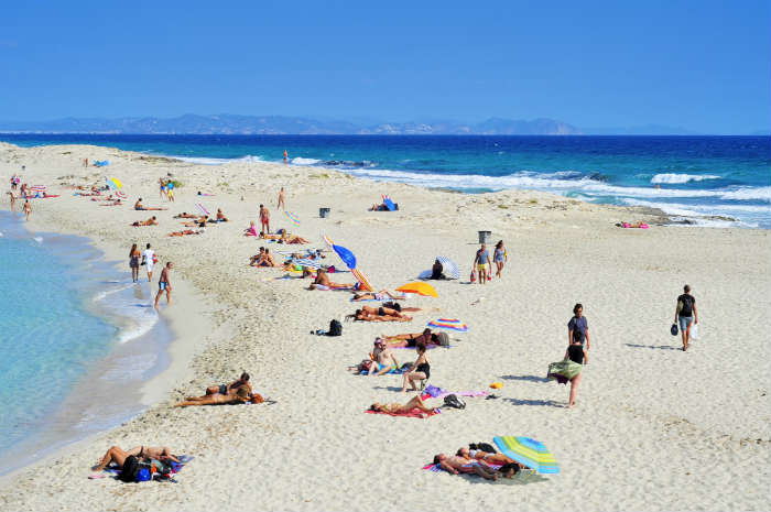 Playa de Ses Illetes beach, Formentera
