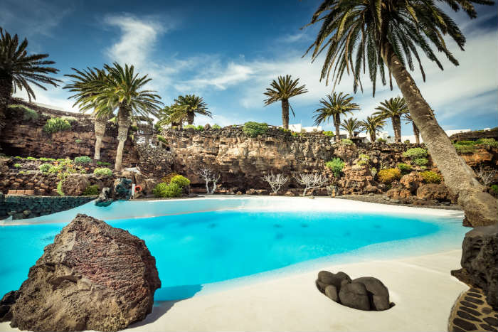 Lanzarote swimming pool