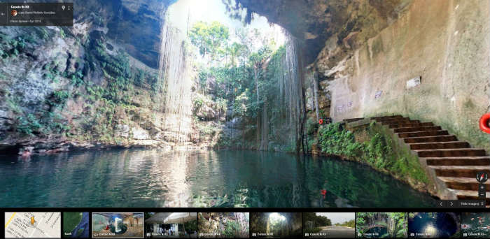 Ik Kil Cenote on Google Maps