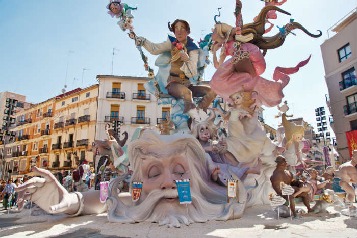 Las Fallas Festival in Valencia