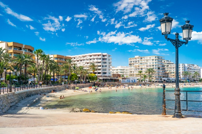 Santa Eulalia beachfront, Ibiza