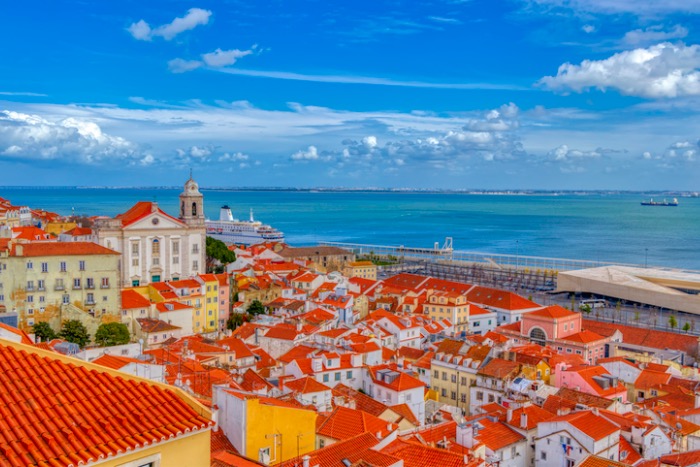 View of Alfama district, Lisbon