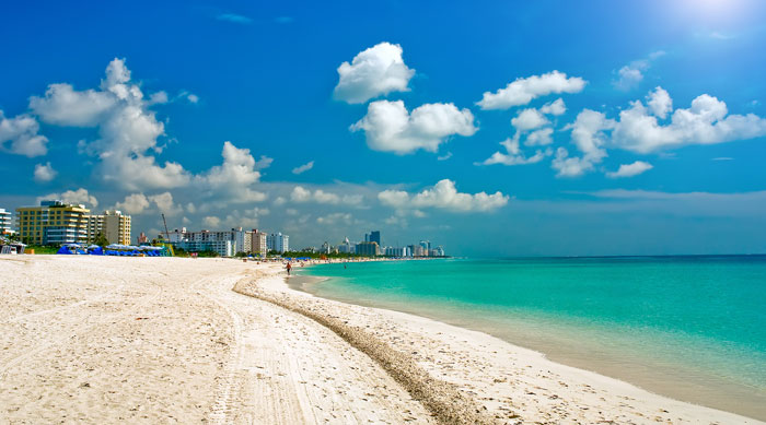 Where's Hot January - Florida Beach